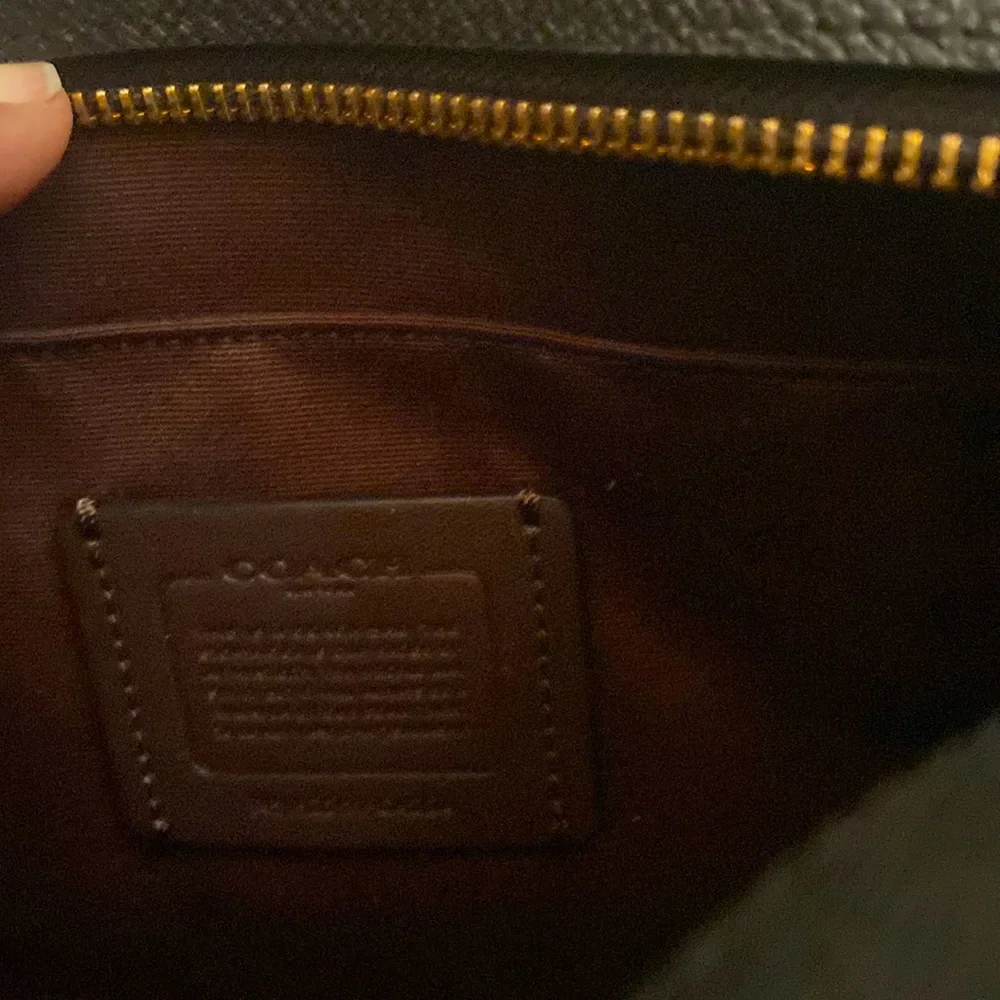 Authentic Brand New Black Coach Alice Satchel - Picture 6 of 7